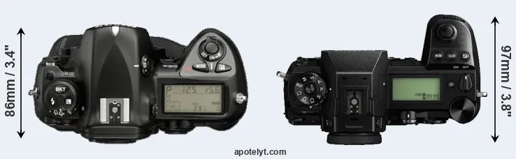 Compare D2X versus S1R top