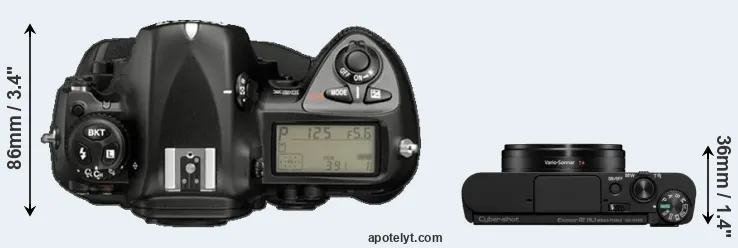 Compare D2X versus WX800 top