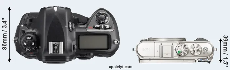 Compare D2Xs versus E-PL9 top