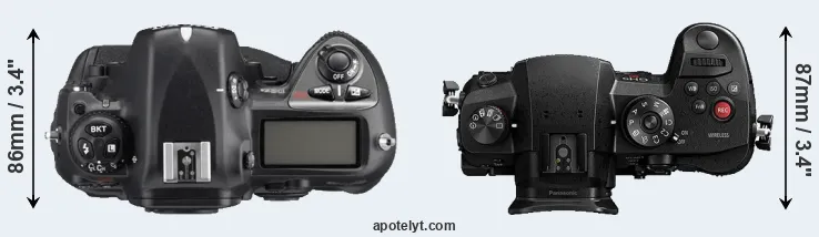 Compare D2Xs versus GH5s top