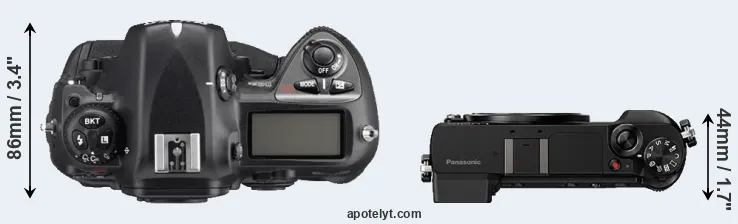 Compare D2Xs versus GX80 top