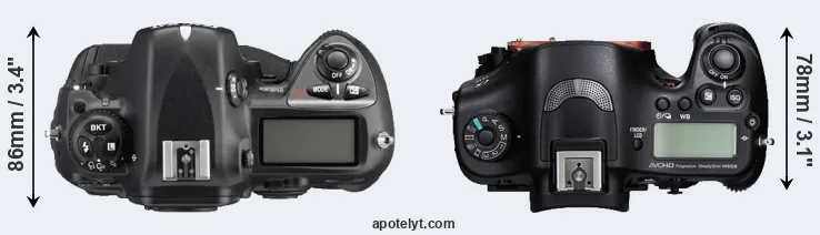 Compare D2Xs versus A99 top
