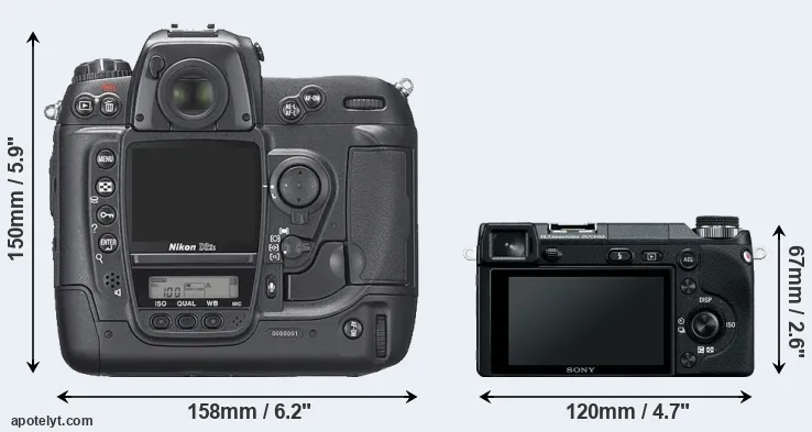 Comparison D2Xs or NEX-6 rear