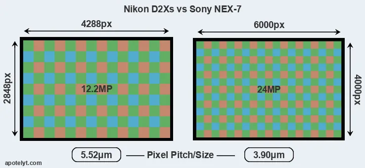 D2Xs versus NEX-7 MP