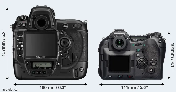 Comparison D3 or E-1 rear