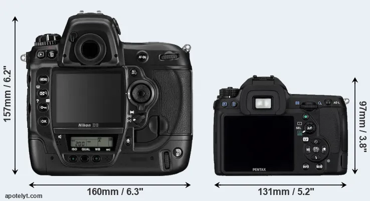 Comparison D3 or K-5 rear