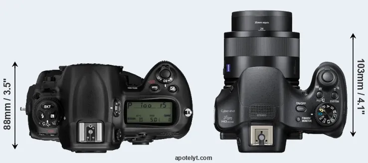Compare D3 versus HX400V top