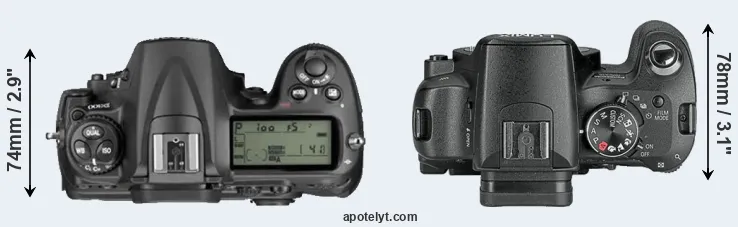 Compare D300 versus L10 top