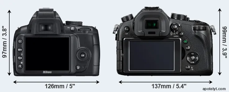 Comparison D3000 or FZ1000 rear