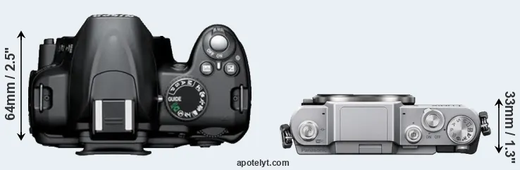 Compare D3000 versus GF7 top