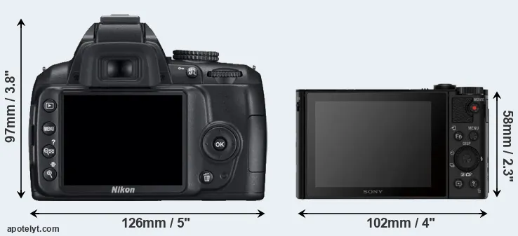 Comparison D3000 or HX80 rear