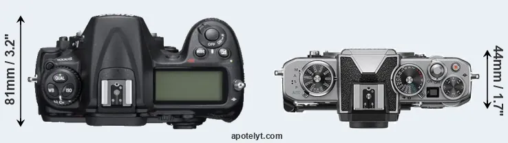 Compare D300S versus Z fc top