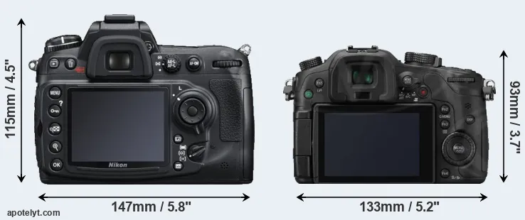Comparison D300S or GH3 rear