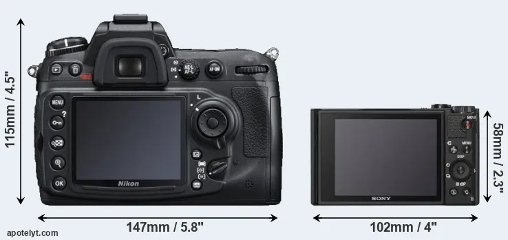 Comparison D300S or WX800 rear
