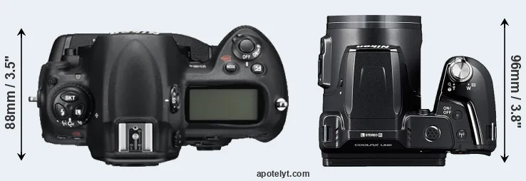 Compare D3S versus L840 top