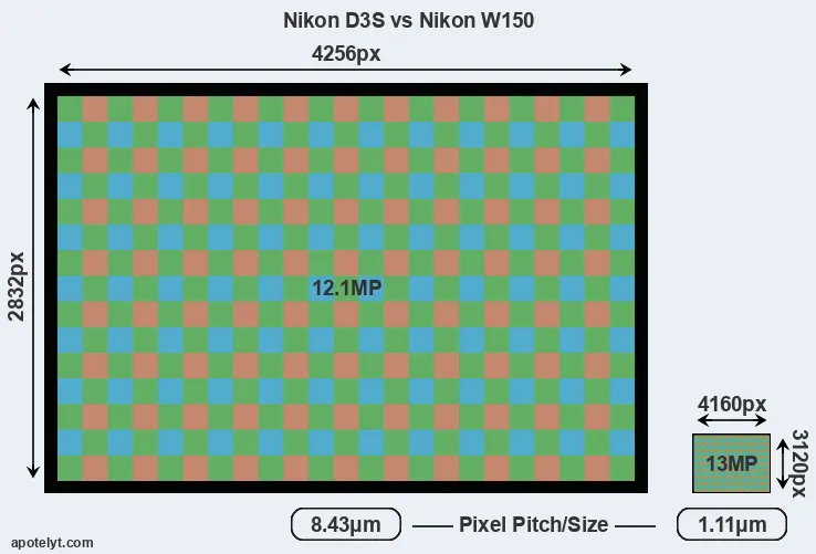 D3S versus W150 MP