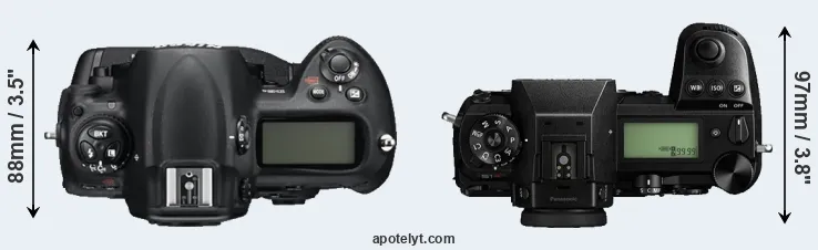 Compare D3S versus S1R top