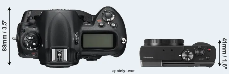 Compare D3S versus ZS70 top