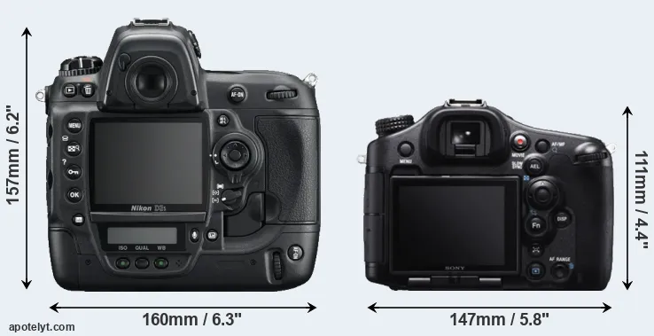 Comparison D3S or A99 rear