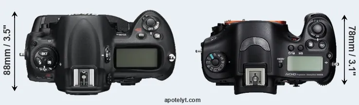 Compare D3S versus A99 top