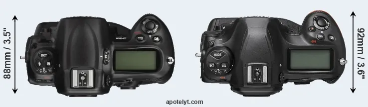 Compare D3X versus D6 top