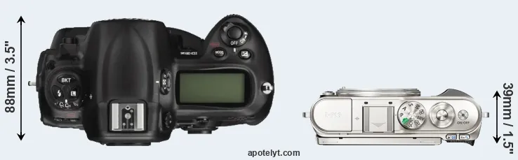 Compare D3X versus E-PL9 top
