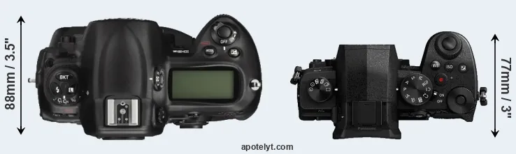 Compare D3X versus G95 top