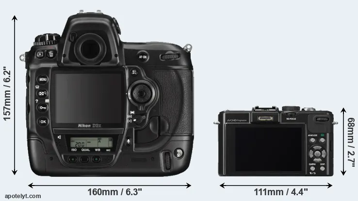 Comparison D3X or LX7 rear