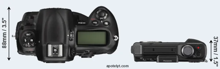Compare D3X versus TS7 top