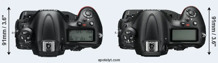 Compare D4 versus D4S top