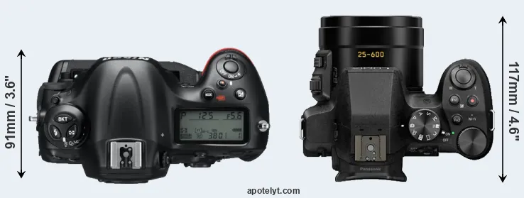 Compare D4 versus FZ330 top