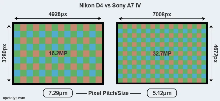D4 versus A7 IV MP