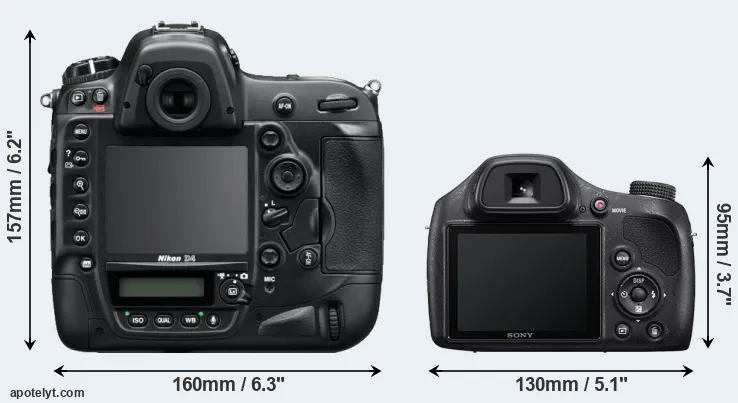 Comparison D4 or H400 rear