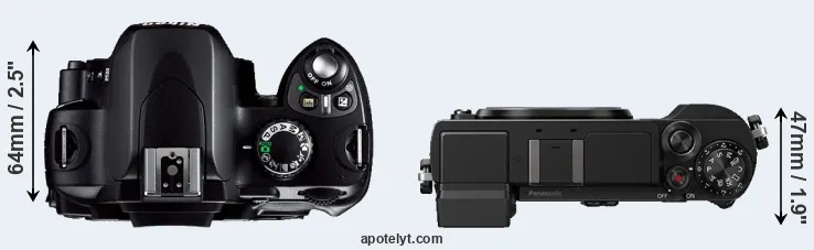 Compare D40 versus GX9 top