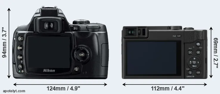 Comparison D40 or ZS80 rear