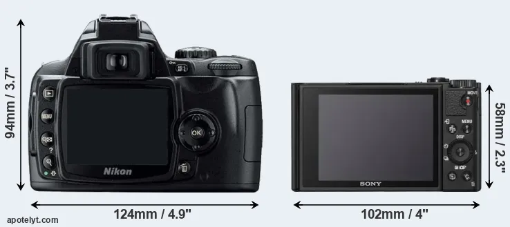 Comparison D40 or WX800 rear