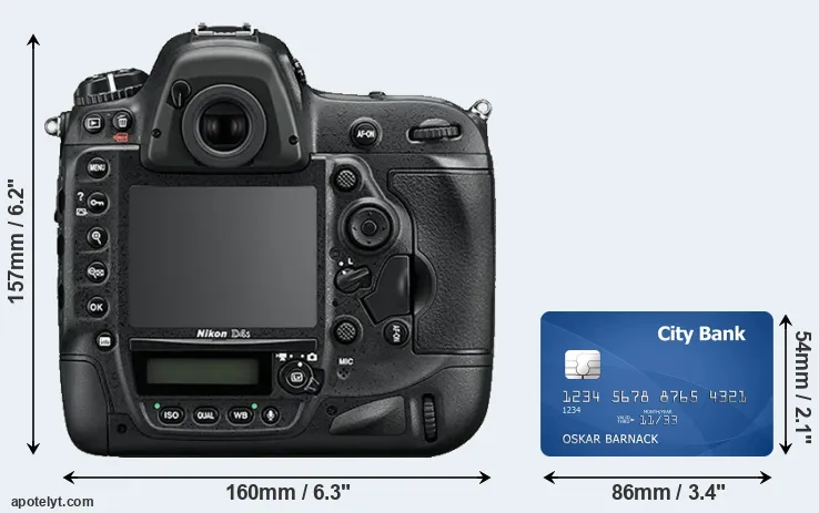 D4S and credit card rear side