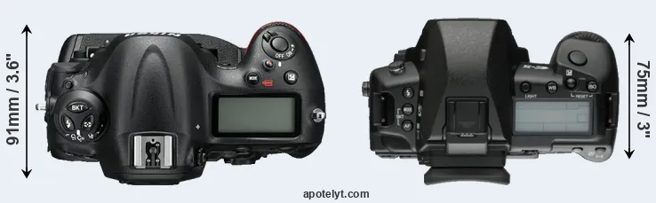 Compare D4S versus E-5 top