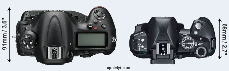 Compare D4S versus E-510 top