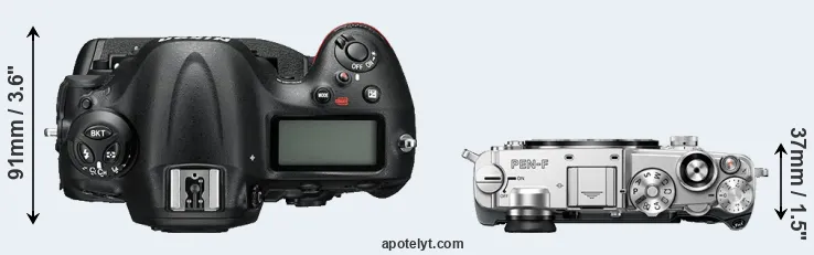 Compare D4S versus PEN-F top