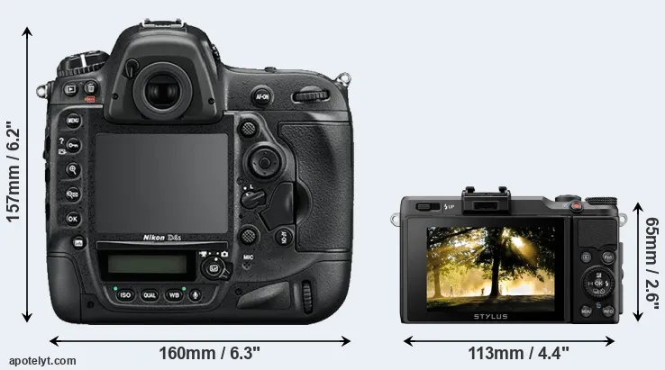 Comparison D4S or XZ-2 rear