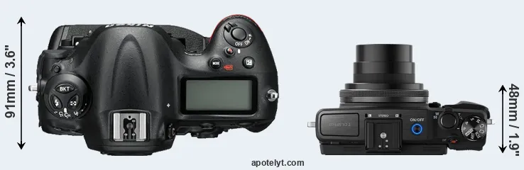 Compare D4S versus XZ-2 top