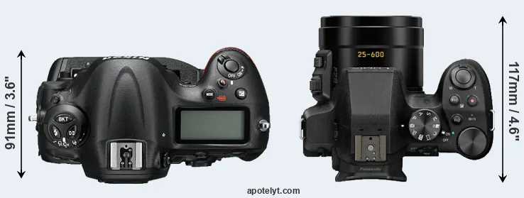Compare D4S versus FZ300 top