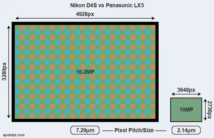 D4S versus LX5 MP