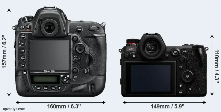 Comparison D4S or S1R rear