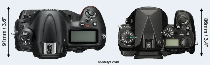 Compare D4S versus K-1 top