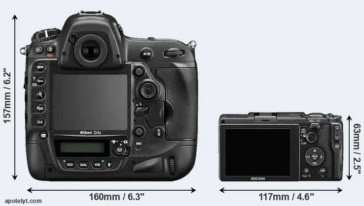 Comparison D4S or GR II rear
