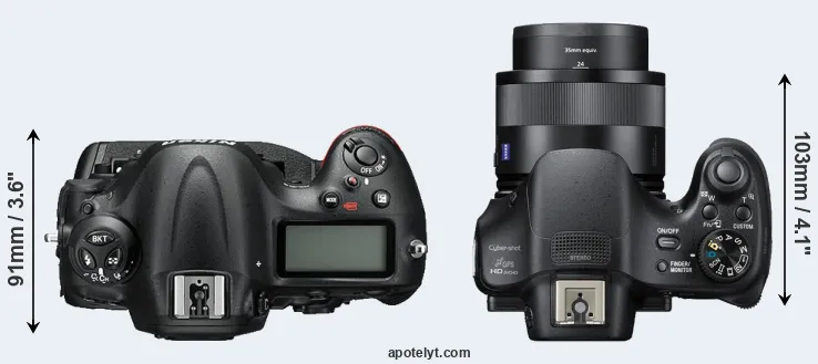 Compare D4S versus HX400V top