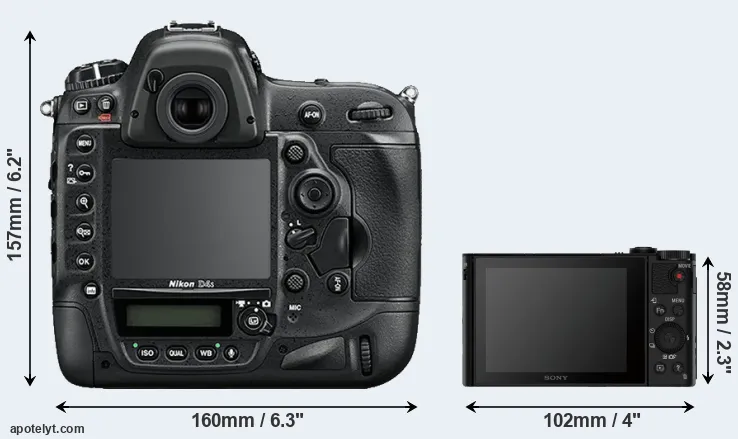 Comparison D4S or HX90V rear