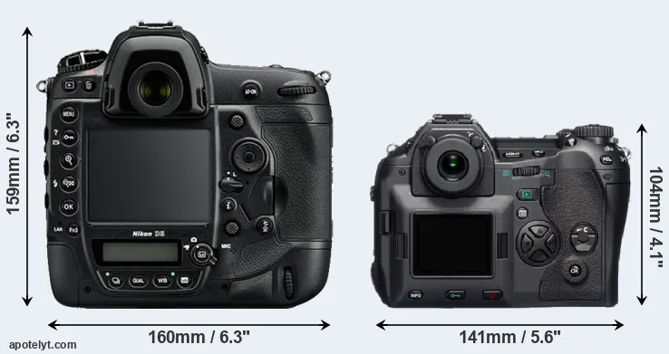 Comparison D5 or E-1 rear